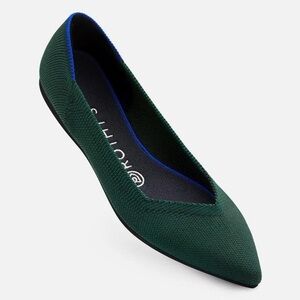 Rothy's | The Point Flats Emerald
